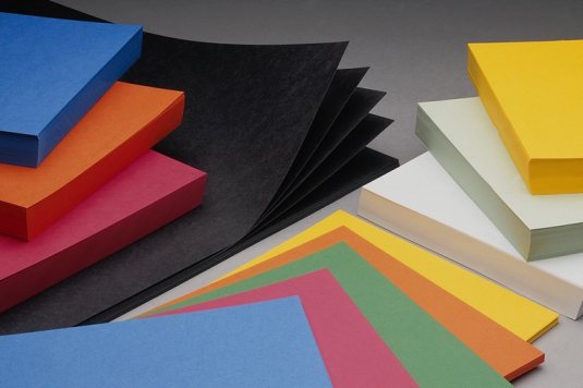 Various colored cards
